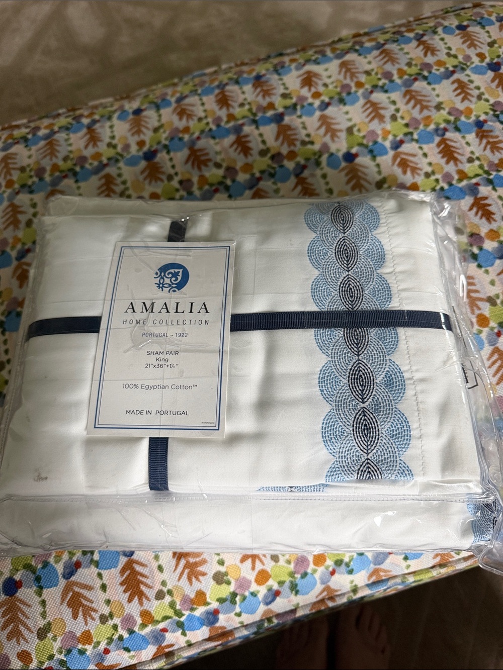 Amalia Home Collection duvet and shams